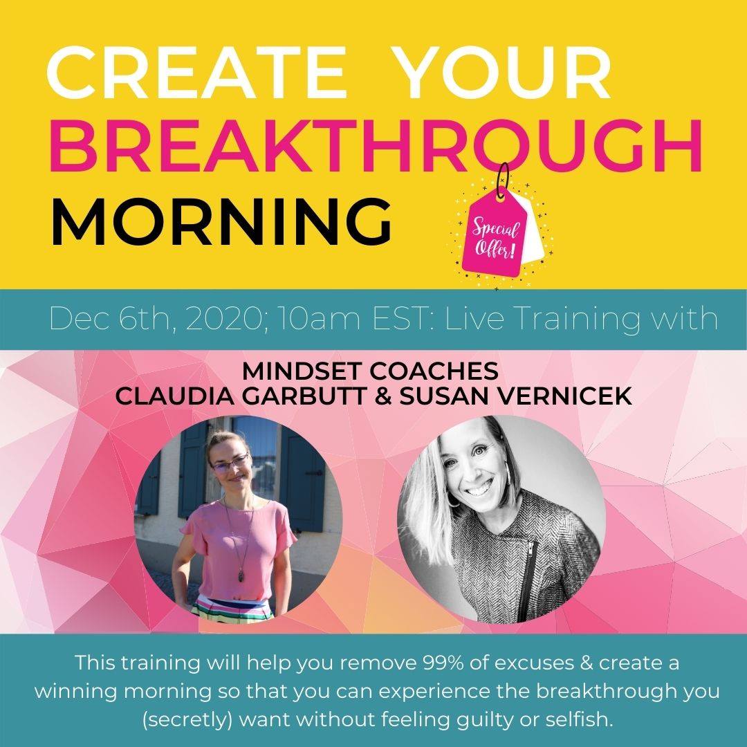 The Breakthrough Morning - Mindset Coaches The Breakthrough Morning - Mindset Coaches